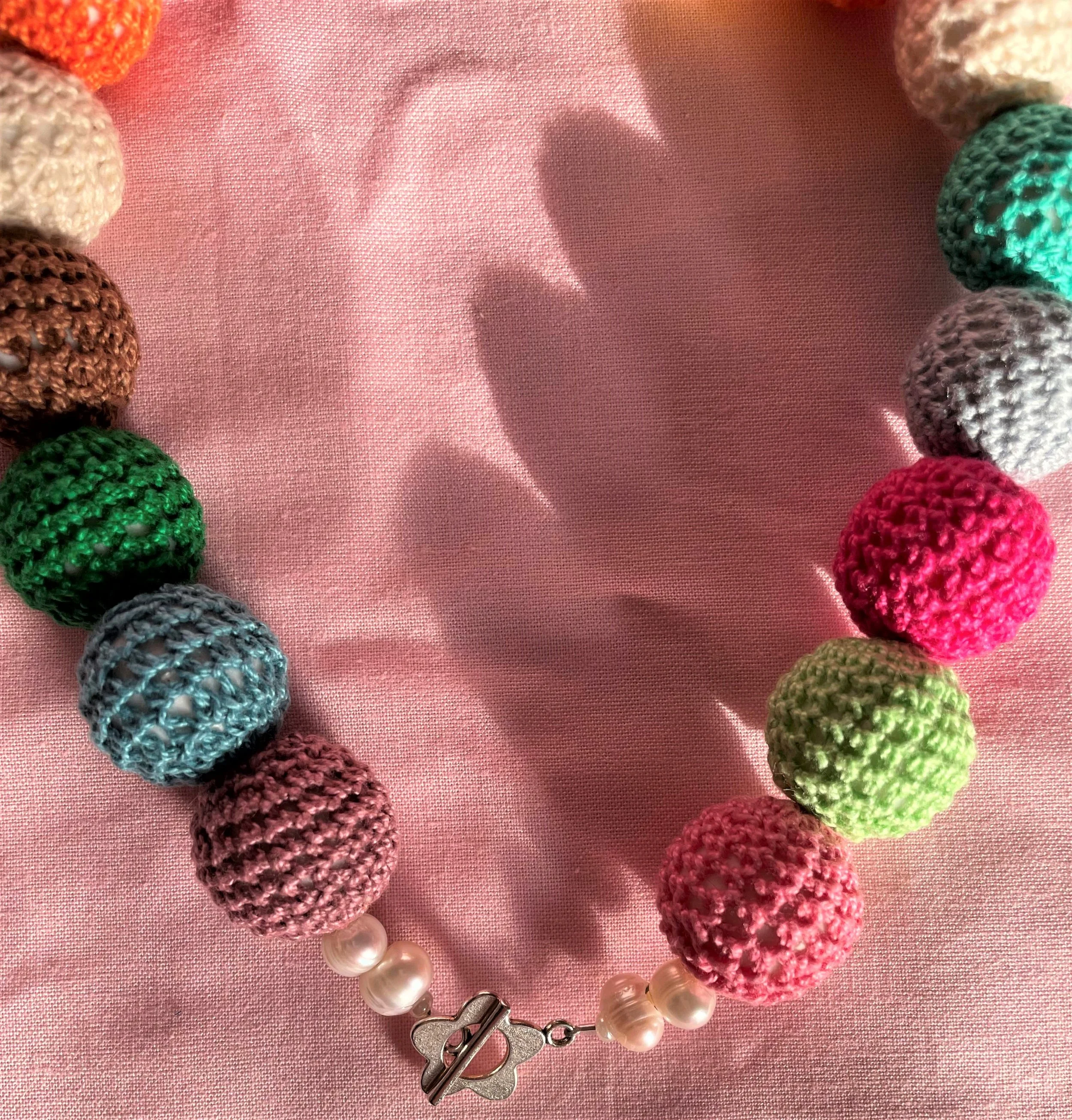 Cozy Crochet Necklace — Conversations Over Chai
